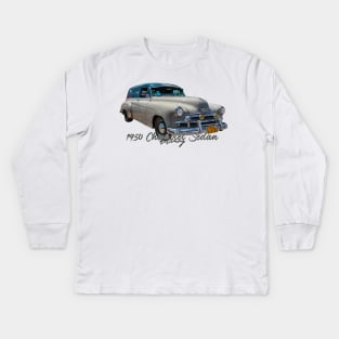 1950 Chevrolet Sedan Delivery Kids Long Sleeve T-Shirt